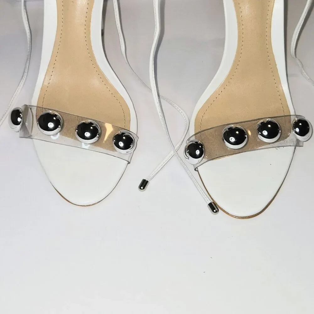 SCHUTZ sandals white